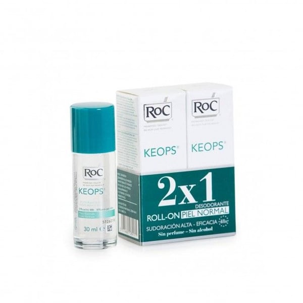 RoC Keops Duo Desodorizante Roll On 2 x 30 ml