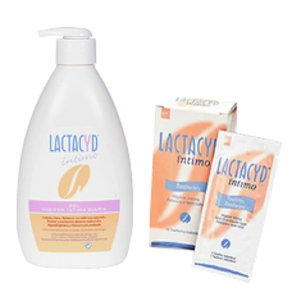 Lactacyd Íntimo Gel 400 ml + Toalhitas 10 Unidade(s)