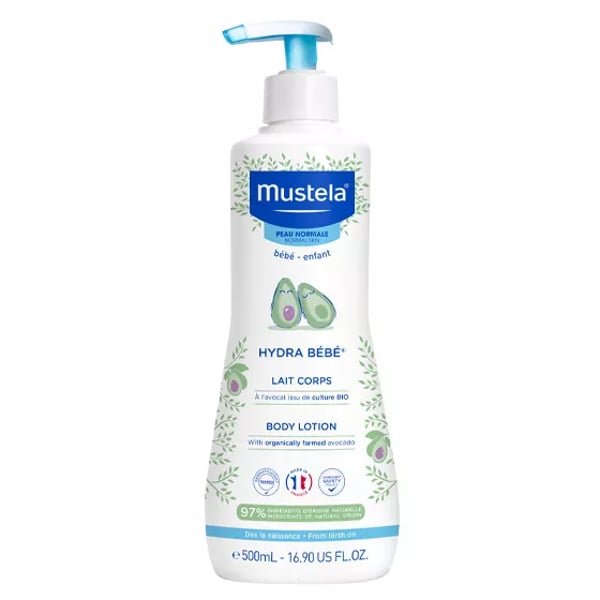 Mustela Bebé Hydra-Bebé Leite Corpo Hidratante Pele Normal 500 ml Preço especial