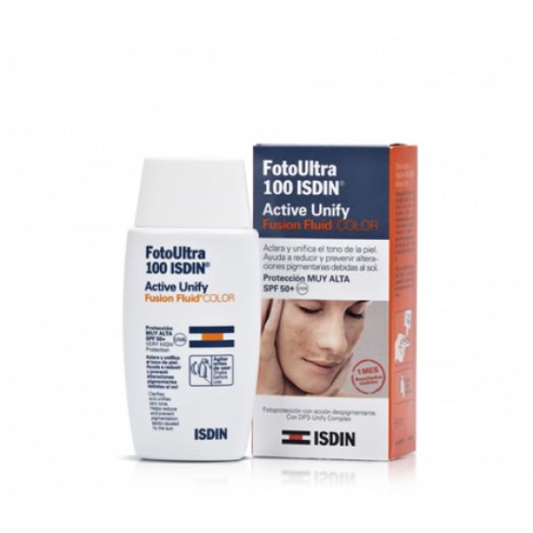 Fotoultra100isdin Active Unify Col Fl 50ml