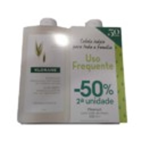 Klorane Duo Champô Uso Frequente 2 x 400 ml