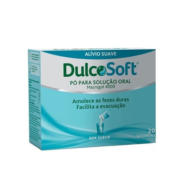 Dulcosoft Po Sol Oral Saq 10 G X 20 pó sol oral saq