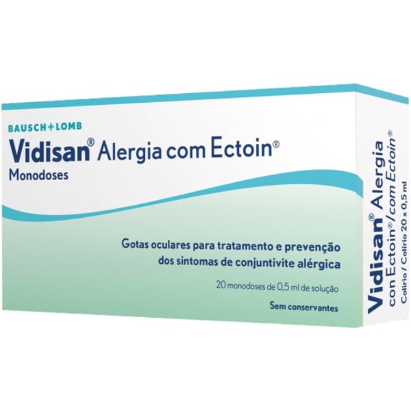 Vidisan Alergia Ectoin Colirio 0,5mlx20