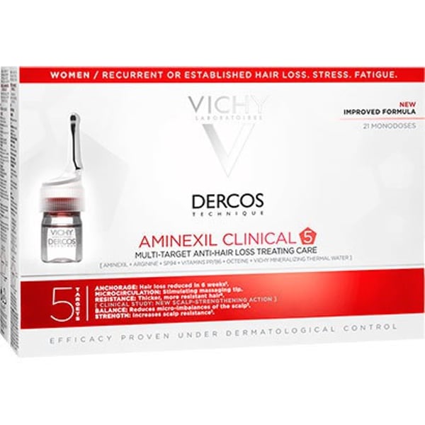 Dercos Aminexil Clinical Mulh Ampx21