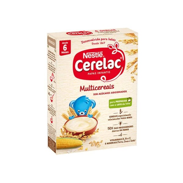 Cerelac Farinha Multicereais 250G 6M+