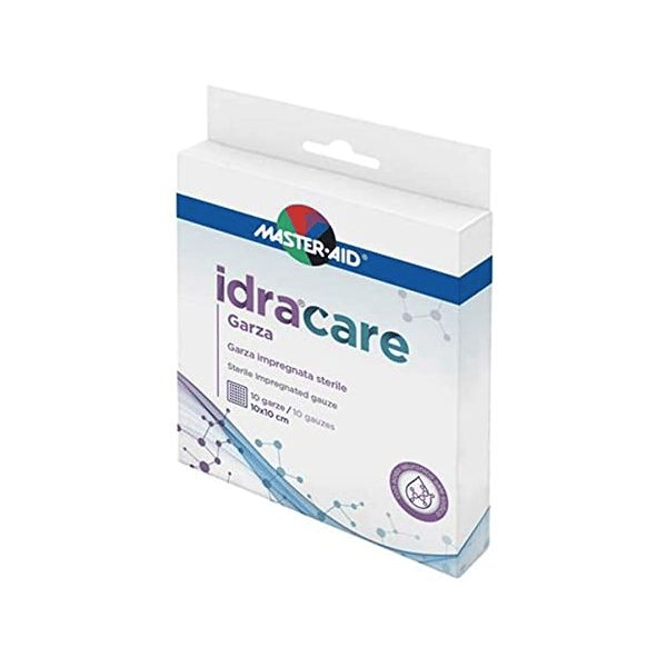Masteraid Idracar Gaze Queimad 10X10Cm X10,  