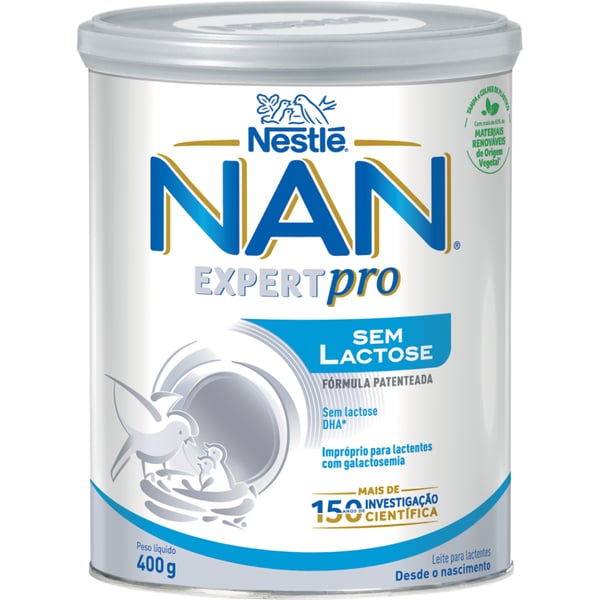 Nan S/Lactose Leite Lact Po 400g