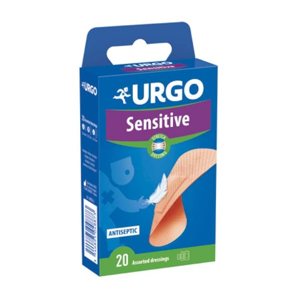 Urgo Sensitive Penso Stretch 3 Tam X20,  