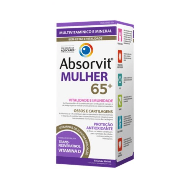 Absorvit Mulher 65+ Emul 300Ml