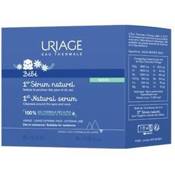 Uriage Bebe 1ºsoro Fisio Natur 5Ml x15,  