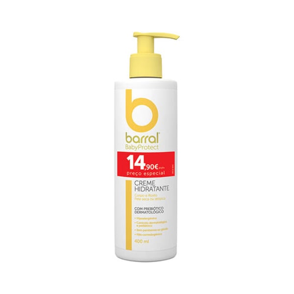 Barral BabyProtect Creme hidratante 400 ml com Preço especial de 14.90€