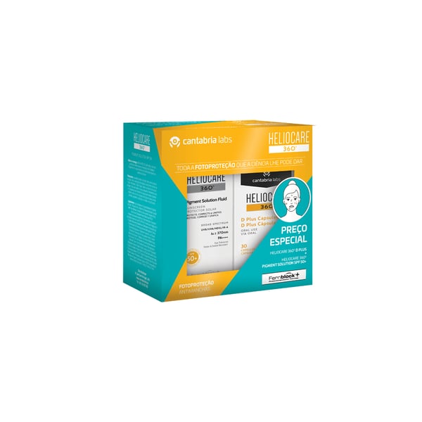 Heliocare360 Pigmen50+D Plus X30 P Esp, cáps(s)
