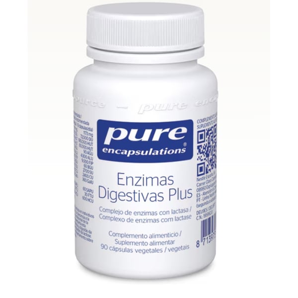 Pure Encapsulat Enzimas Dig Plus Caps X90,   cáps(s)
