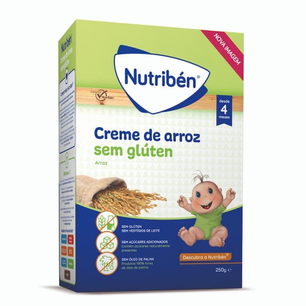 Nutriben Farinhas Creme Arroz 250G