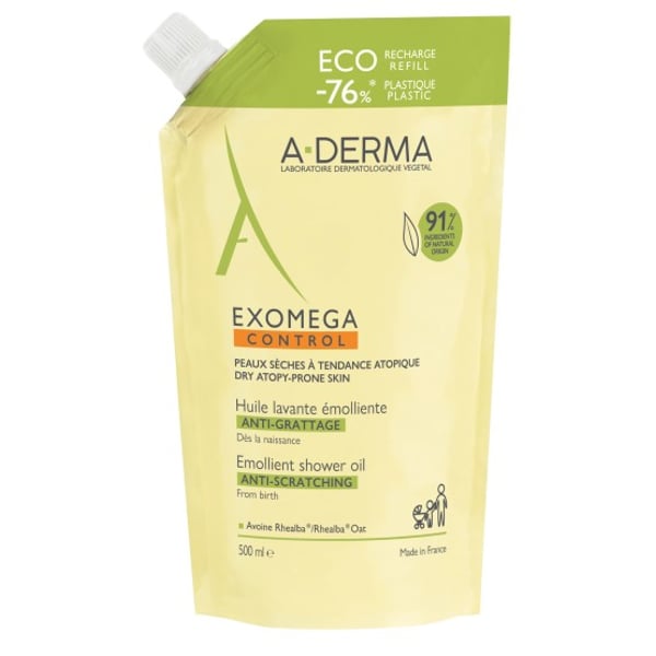 A-Derma Exomega Cont Ol Duche Rec 500ml,  