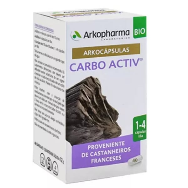 Arkocapsulas Carbo Activ Bio Caps X40