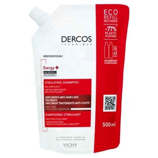 Dercos Estimul Ch Eco Pack 500ml,  