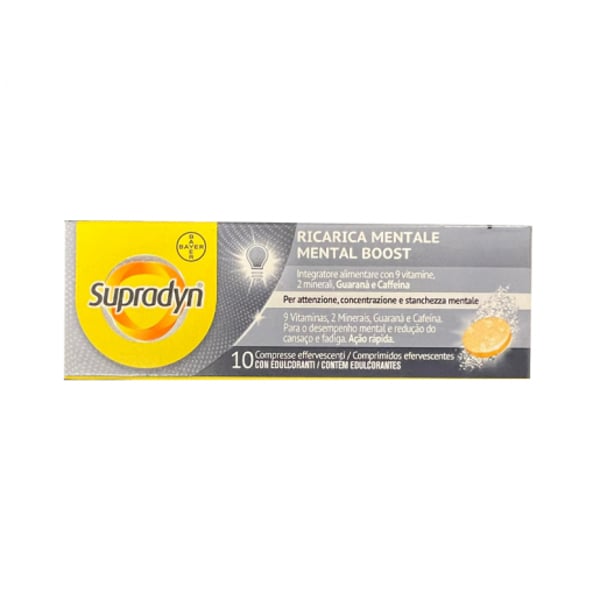 Supradyn Mental Boost Comp Eferv X10,   comp eferv