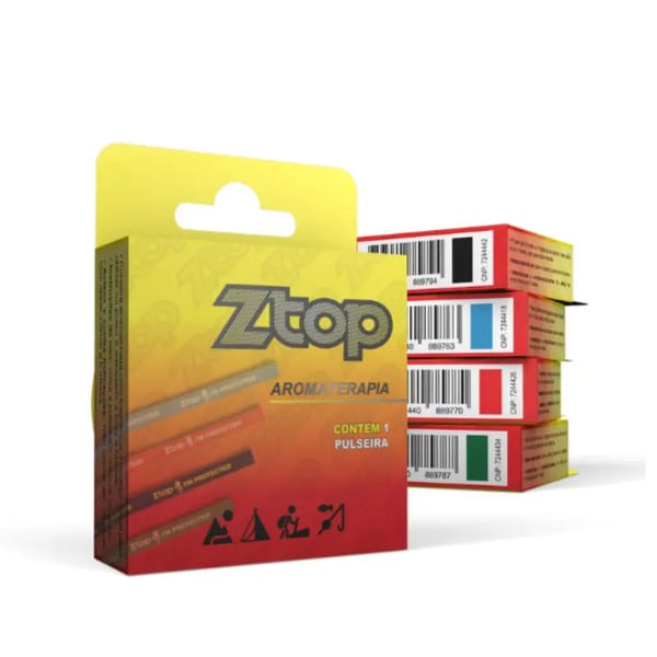 Ztop Pulseira Aromat Azul