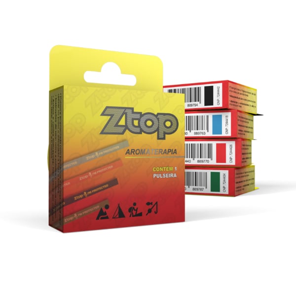 Ztop Pulseira Aromat Verde,  