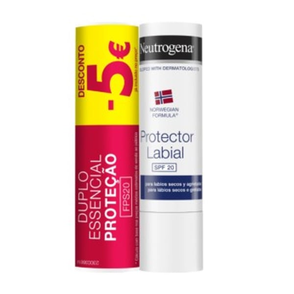 Neutrogena Labios Stick SPF20 X2 -5E