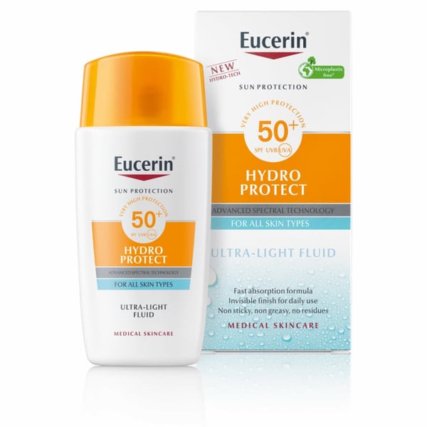 Eucerin Sun Hyd Prot Fl SPF50+Ligh 50ml,  