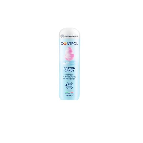 Control Gel Massag Cotton Candy 200ml,  