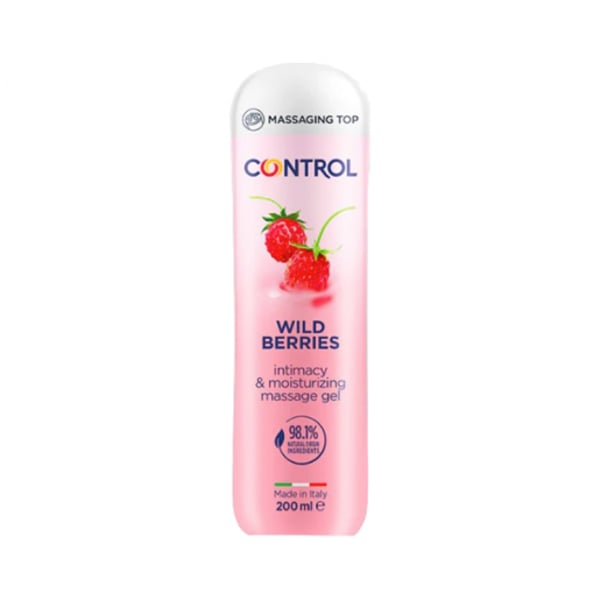 Control Gel Massag Wild Berries 200ml,  