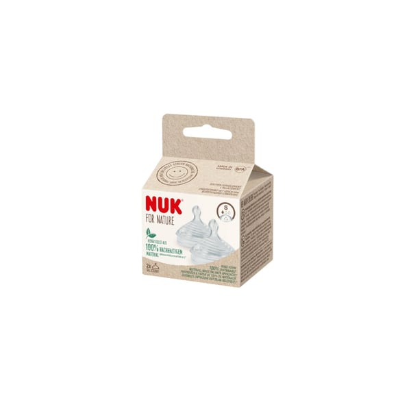 Nuk Nature Tet Silic S X2,  