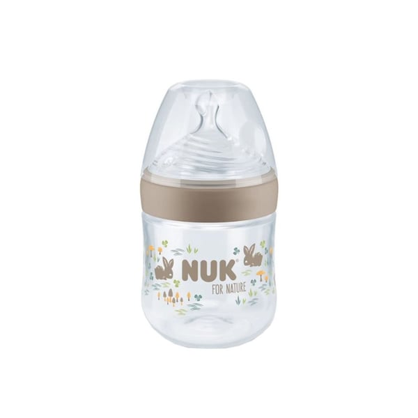 Nuk Nature Bib Indic Temp 150ml S Bege,  