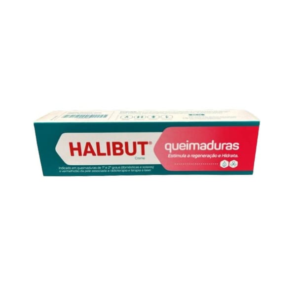 Halibut Queimaduras Cr 60Ml,  