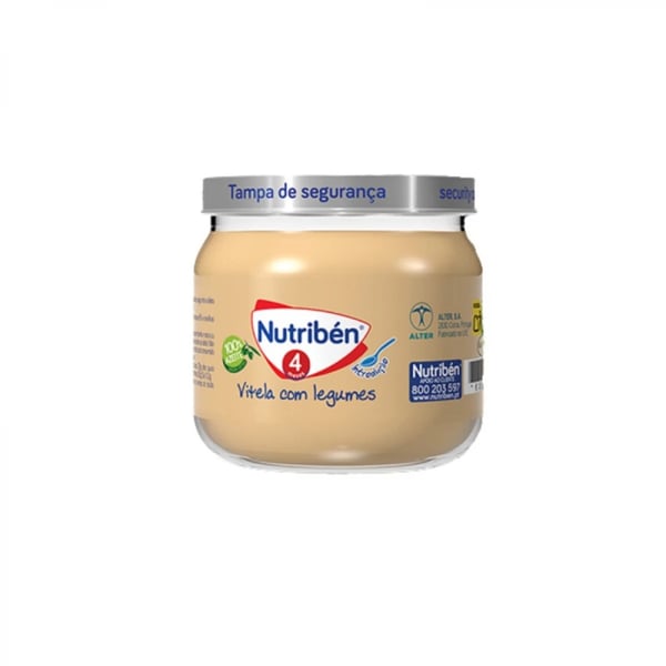 Nutriben Boiao 4 Legumes Vitela 120G