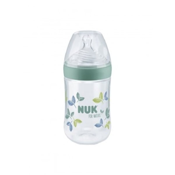 Nuk Nature Bib Indic Temp 150ml S Verde,  