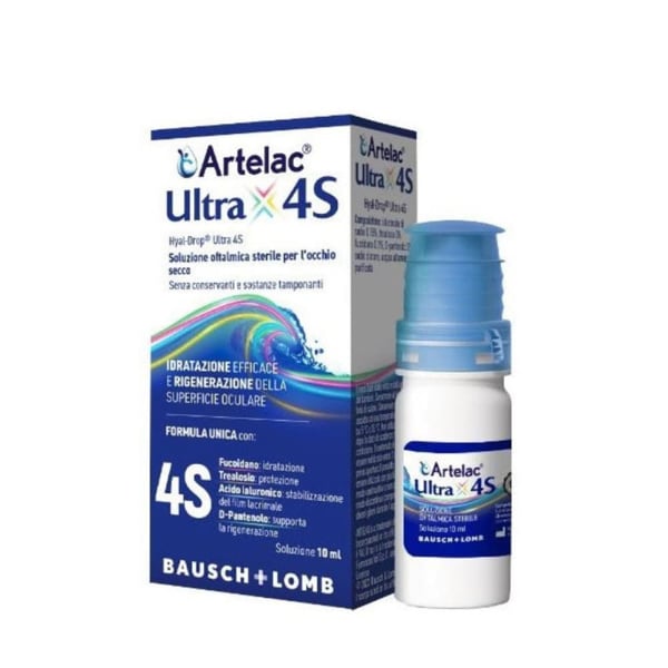 Artelac Ultra 4S Colírio Olho Seco 10ml,  