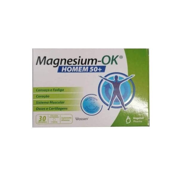 Magnesium-OK Homem 50+ Comp X30,   comps