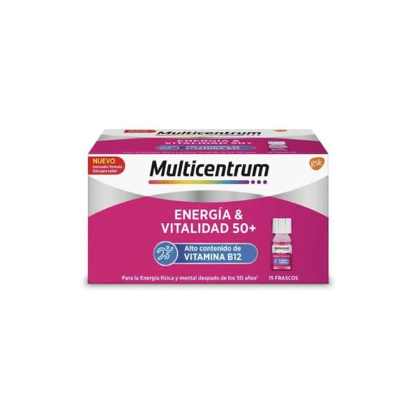 Centrum Energia Vitalidade 50+ 7ml X15,   pó sol oral frasco