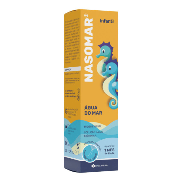 Nasomar Infantil Sol Pulv Nasal 125ml