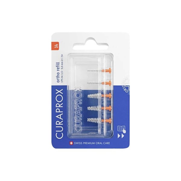 Curaprox Ortho CPS 14 Escovilhão Rec X5,  