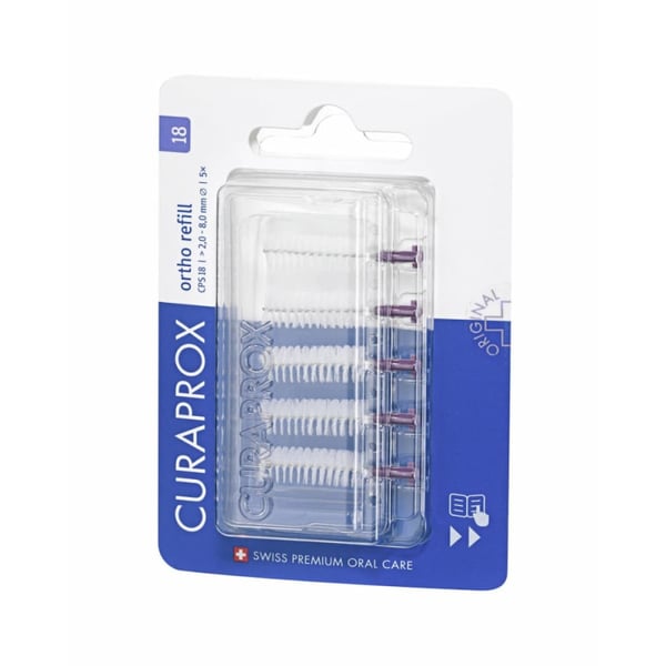 Curaprox Ortho CPS 18 Escovilhão Rec X5,  