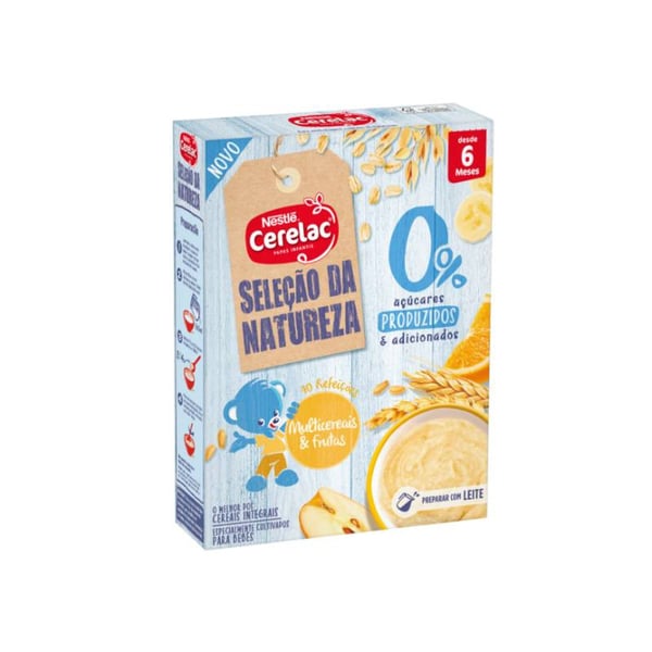 Cerelac Papa N/L Multicer/Frut 180G 6M+,  