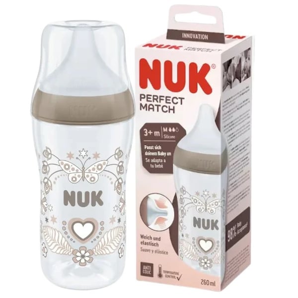 Nuk Perf Match Bib PP 260 Cor Tet Sil M
