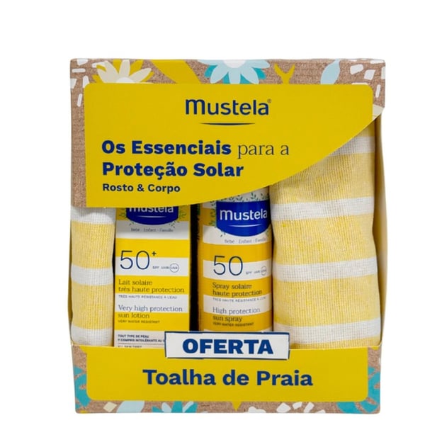 Mustela Solar Spr SPF50 200+Lt40+Toalha