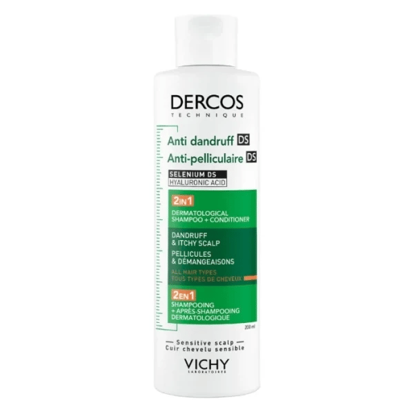 Dercos Anticaspa Ch 2em1 200ml,  