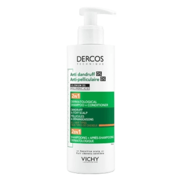 Dercos Anticaspa Ch 2em1 400ml,  