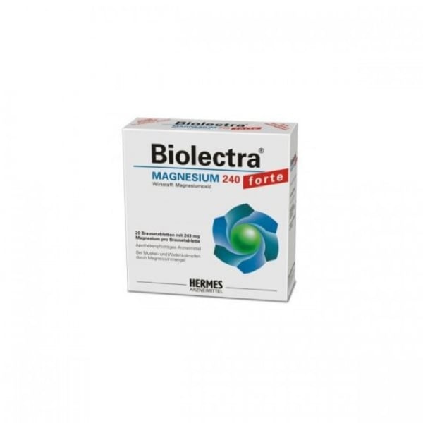 Biolectra Magnesi Comp Ef Ft Limao X 20 comps eferv