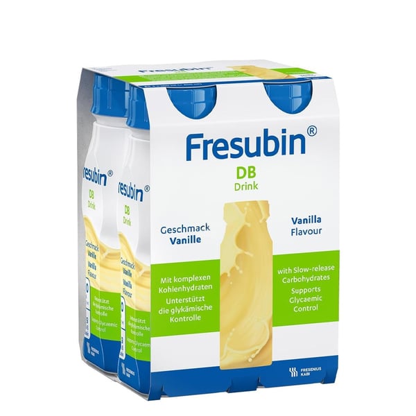 Fresubin DB Drink Baunilha 4x200ml,   sol oral frasco