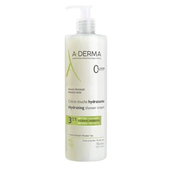 A-Derma Cr Duche Hidratante 750Ml,  