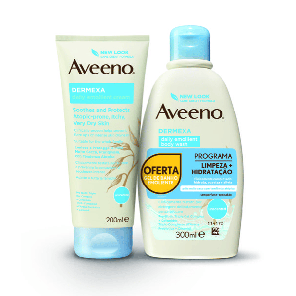 Aveeno Dermexa Cr Emol200+Of Gel Banh300