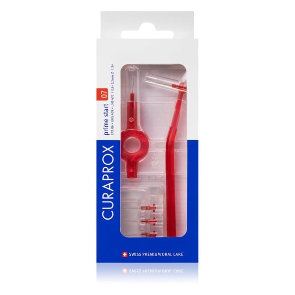 Curaprox Prime Plus Handy Kit Escovilhão interdental CPS 07 5 Unidade(s) com Cabo UHS 409