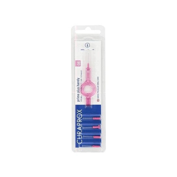 Curaprox Prime Plus Handy Kit Escovilhão interdental CPS 08 5 Unidade(s) com Cabo UHS 409